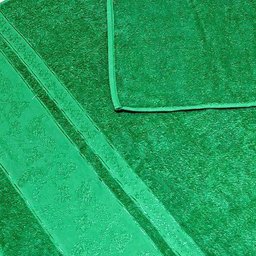 Kit 2 Toalhas de Banho Gigante Banhão Algodão Alta Absorção - Verde - 3