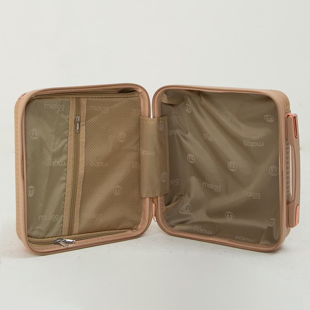 Kit de Malas de Viagem 3 Peças e Frasqueira Croacia Maloa Fendi
