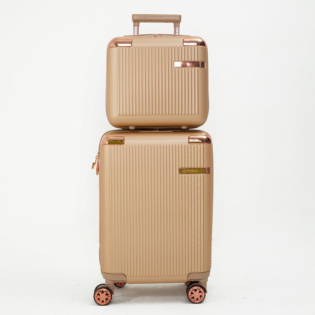 Kit de Malas de Viagem 3 Peças e Frasqueira Croacia Maloa Fendi