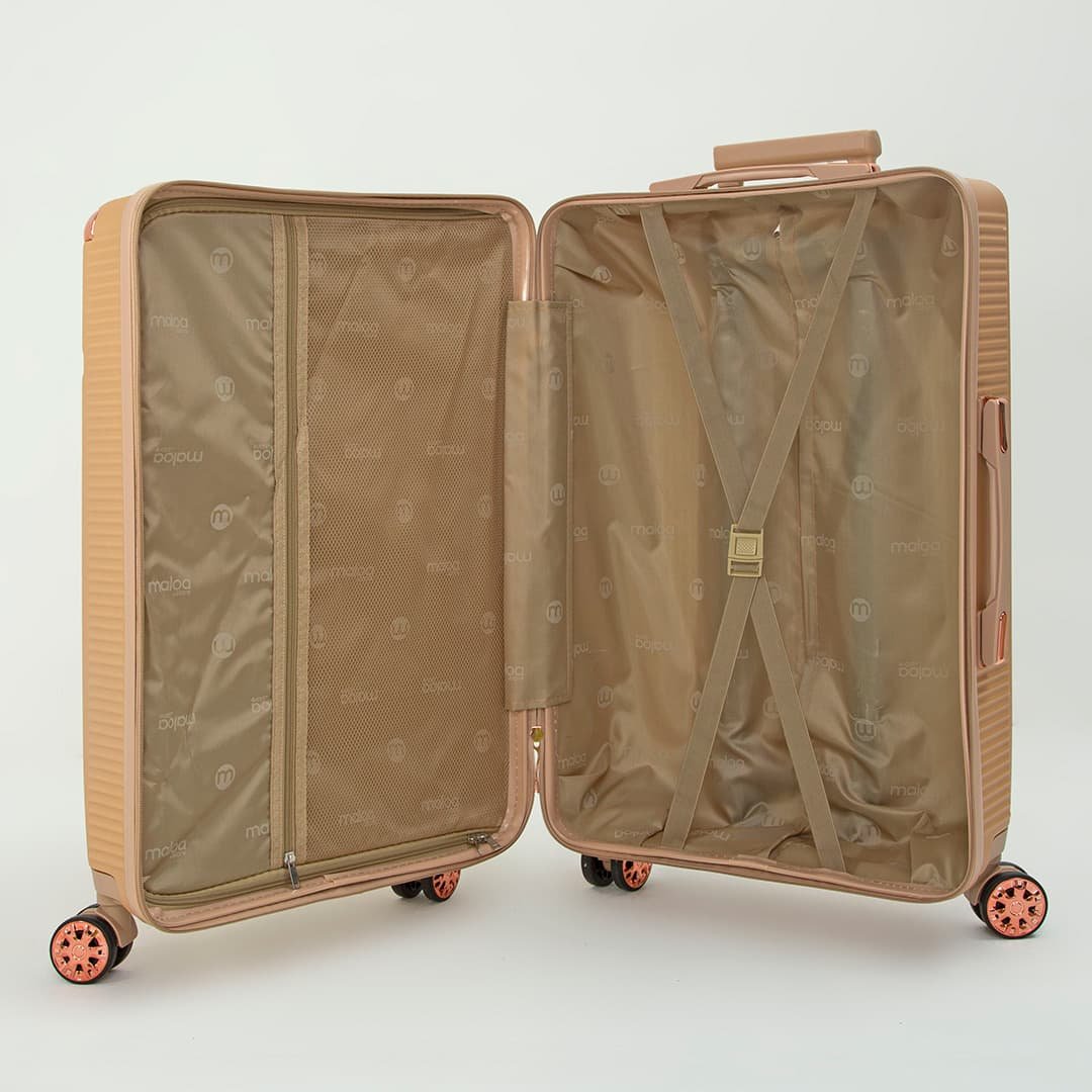 Kit de Malas de Viagem 3 Peças e Frasqueira Croacia Maloa Fendi