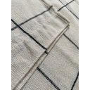 Ver imagem 2 de Toalha de Mesa Quadriculada Off White/preto 100% Algodão