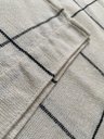 Ver imagem 2 de Toalha de Mesa Quadriculada Off White/preto 100% Algodão
