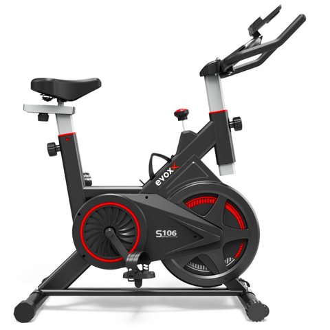 Bicicleta Indoor Spinning Evox S106 Roda de Inércia Friccção