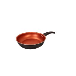 Frigideira Antiaderente 20 Cm – Preto com Interior Cobre - 1