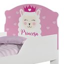 Ver imagem 5 de Mini Cama Infantil 153,2x79cm com Proteção Lateral Personagens K02 - D’Rossi