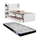 Ver imagem 1 de Bicama Solteiro com Cama Auxiliar Acompanha 01 Colchão