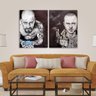 Quadro Breaking Bad Heisenberg e Pinkman Tattoo decorativo - 4