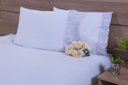 Ver imagem 2 de Jogo De Lençol Solteiro King 3 Peças 200 Fios 40cm Altura Leze Multicolor