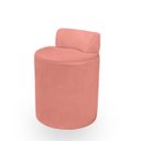 Ver imagem 4 de Puff Banqueta Alto Confortável Reforçado Minimalista Roma Suede