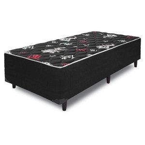 Cama Box Solteiro Conjugada Ortopédica 88x188x39 (5cm)