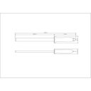 Ver imagem 2 de Chaira Profio Diamantada em Aço Inox com Superfície Diamantada e Cabo em Abs 10"