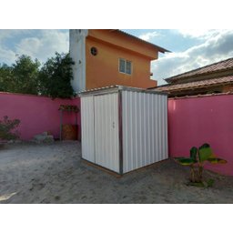 Depósito de Aço Mod 02 Branco Porta de Correr 1,95 X 1,90 X 2,10m - 4