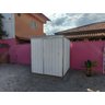 Depósito de Aço Mod 02 Branco Porta de Correr 1,95 X 1,90 X 2,10m - 3