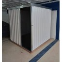 Ver imagem 5 de Depósito de Aço Mod 02 Branco Porta de Correr 1,95 X 1,90 X 2,10m