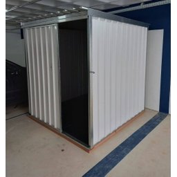 Depósito de Aço Mod 02 Branco Porta de Correr 1,95 X 1,90 X 2,10m - 5