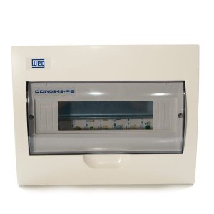 Quadro de Distribuição Weg de Embutir 12 Disjuntor Din