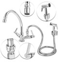 Ver imagem 2 de Torneira Mesa Parede Arejador Art. Multifuncional C/Ducha