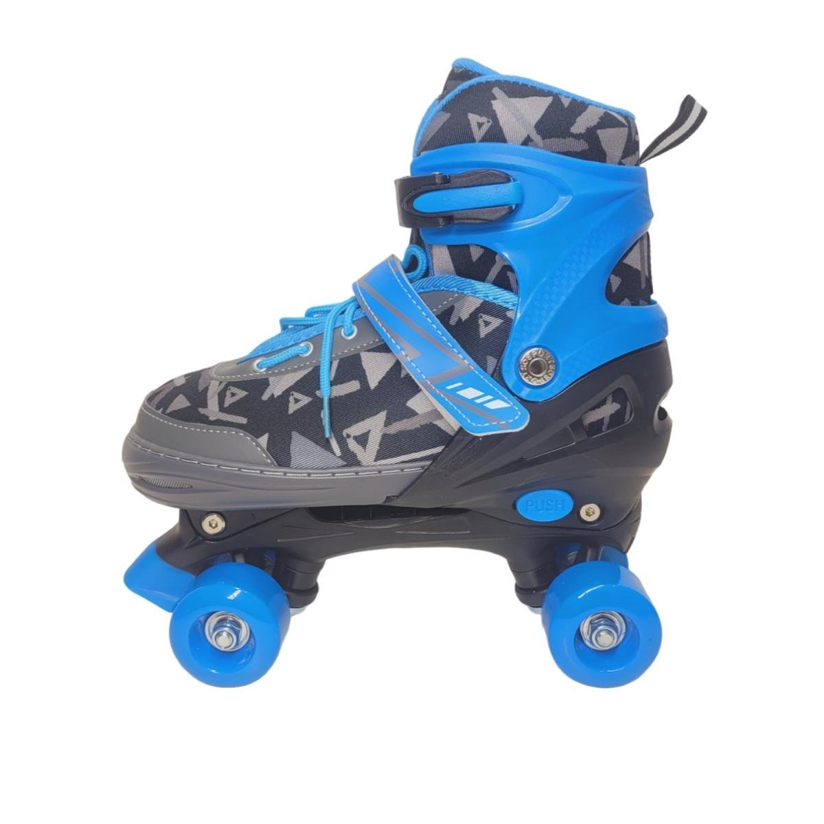 Patins Roller Ajustável C/ Kit de Proteção até 80kg Dmr6550 - 4