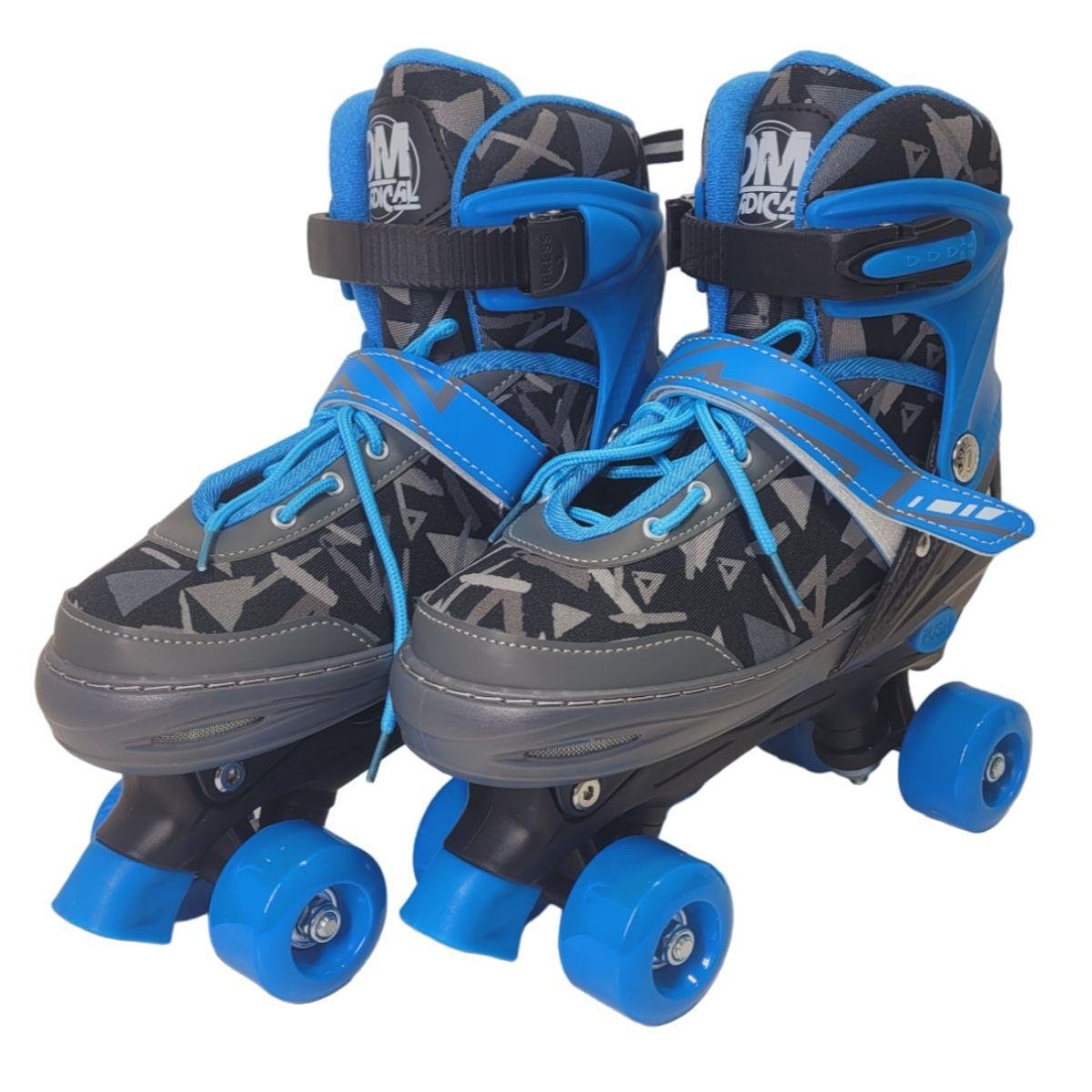 Patins Roller Ajustável C/ Kit de Proteção até 80kg Dmr6550 - 2