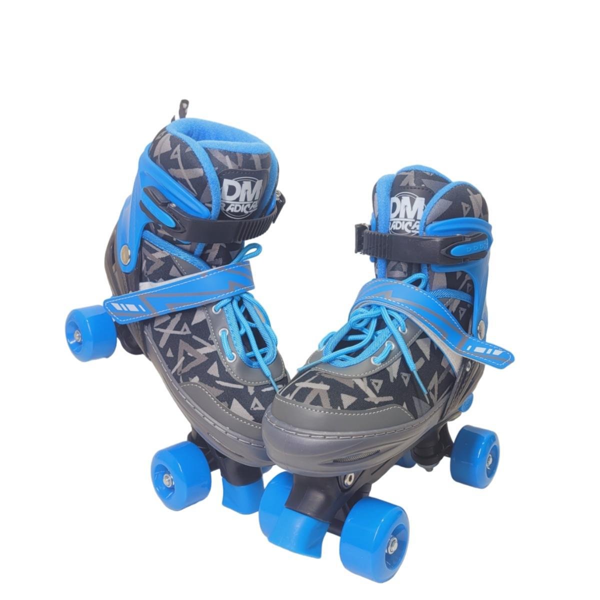 Patins Roller Ajustável C/ Kit de Proteção até 80kg Dmr6550 - 9