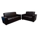 Ver imagem 1 de Conjunto Fernandes Estofados Buzios Flex 3x2 Lug (korino Marrom ( 817 ))