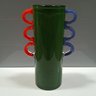 Vaso Decorativo Enfeite Casa Vidro 28x16x16cm Verde - 3