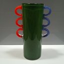 Ver imagem 3 de Vaso Decorativo Enfeite Casa Vidro 28x16x16cm Verde