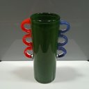 Ver imagem 5 de Vaso Decorativo Enfeite Casa Vidro 28x16x16cm Verde