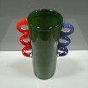 Ver imagem 6 de Vaso Decorativo Enfeite Casa Vidro 28x16x16cm Verde
