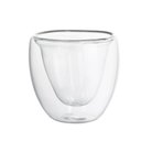 Ver imagem 6 de Kit 4 Copos Vidro Borossilicato Parede Dupla Coração 80ml