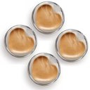 Ver imagem 1 de Kit 4 Copos Vidro Borossilicato Parede Dupla Coração 80ml