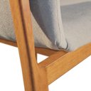 Ver imagem 7 de Banqueta Fernanda - Madeira Maciça com Assento Acolchoado em Linho - Távoli Decor