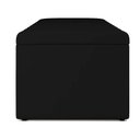 Ver imagem 7 de Recamier Calçadeira Bau 140 cm Dalia Suede Preto Artte