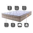 Ver imagem 3 de Colchão Casal Ortofirm 138x188x28 One Face Espuma D33 Dourado