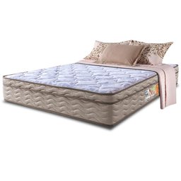 Colchão Casal Ortopédico 138x188x28 One Face Espuma D33 Dourado - 1