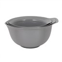 Ver imagem 5 de Conjunto Bowls 3 Tigelas Multiuso Cozinha Cinza Kitchenaid