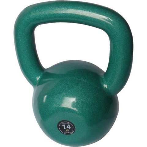 Kettlebell Emborrachado Treinamento Funcional Fitness 14,0kg