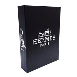 Kit 3 Caixas Livro Decorativa Porta Objetos Hermès Paris - 8