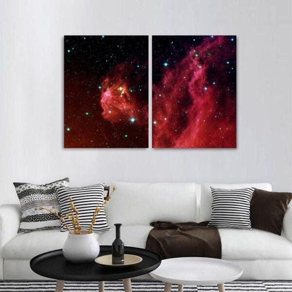 Quadro Astronomia Stars Hatching from Orion's Head - 1