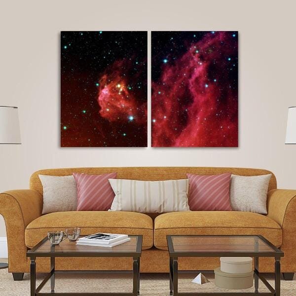 Quadro Astronomia Stars Hatching from Orion's Head - 3