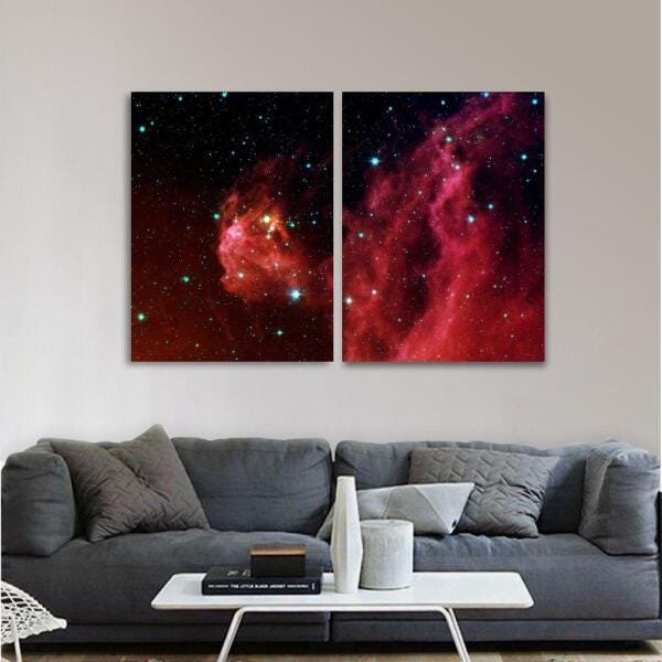 Quadro Astronomia Stars Hatching from Orion's Head - 2
