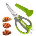 Ver imagem 1 de Tesoura Culinária Multifuncional 6 em 1 com Faca, Descascador, Quebra-Nozes e Abridor