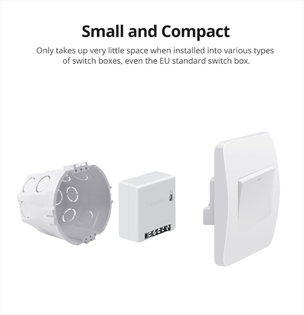 Sonoff Mini R2 Interruptor Inteligente Wifi Alexa Google - 5
