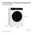 Ver imagem 3 de Lava e Seca 11kg Branca Inverter Midea Mfa01d110b/wk-01 - 127v
