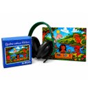 Ver imagem 2 de Kit Abafador de Ruído Exclusivo Infantil Tea + Quebra-Cabeça Folclore Brasil 16 Peças