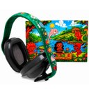 Ver imagem 4 de Kit Abafador de Ruído Exclusivo Infantil Tea + Quebra-Cabeça Folclore Brasil 16 Peças