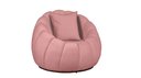 Ver imagem 5 de Kit Poltrona c/ Puff + Almofada Concha Veludo Rosa