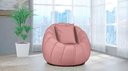 Ver imagem 2 de Kit Poltrona c/ Puff + Almofada Concha Veludo Rosa