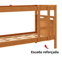 Ver imagem 3 de Beliche Jaspe com 2 Colchões - Conforto e Estrutura Reforçada:nature