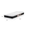 Colchão Solteiro Castor Black e White Air Double Face D45 88x188x27 - 3